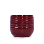 Calan Handmade Glazed Ceramic Planter, Set of 3