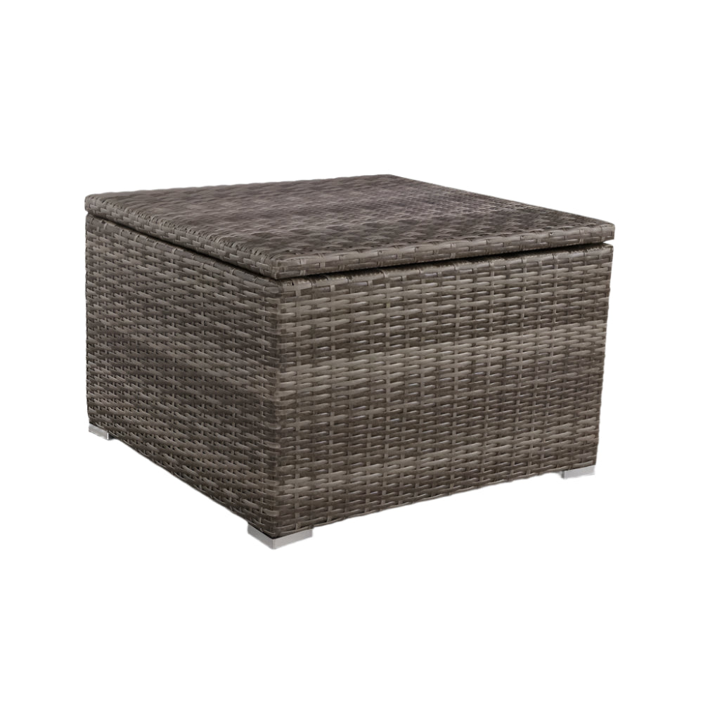 Fully Assembled Outdoor Storage End Table