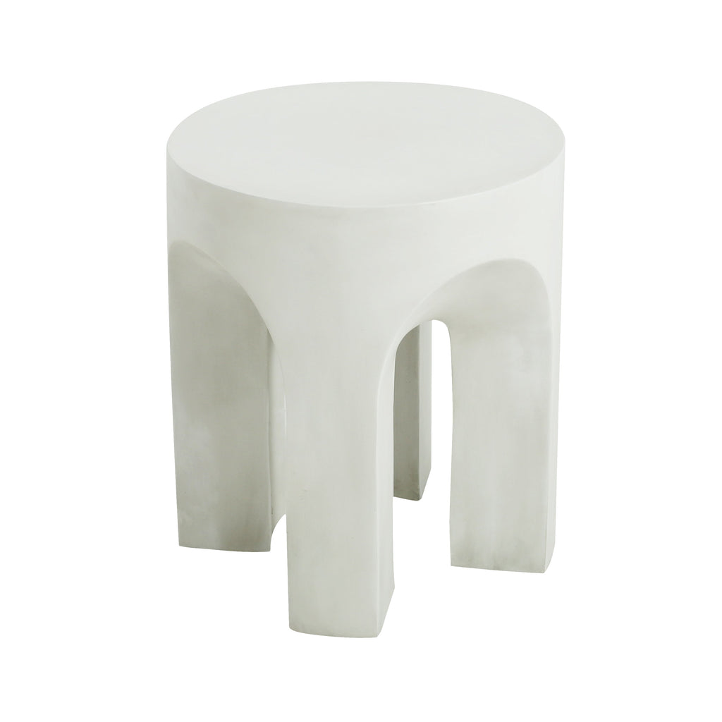 Mara Modern Outdoor Round Side Table