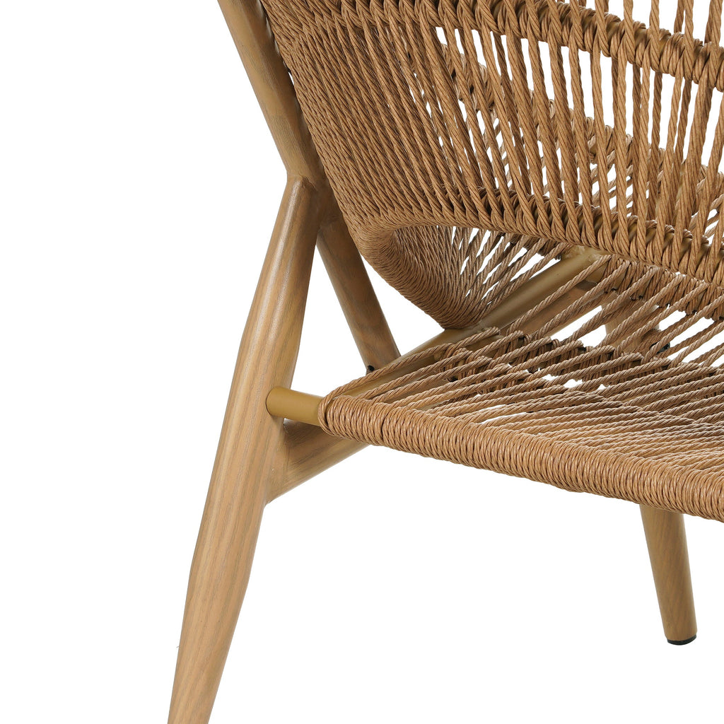 Cyril Outdoor Wicker Papasan Style Lounge Chair