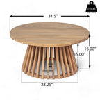 Tidewell Outdoor Acacia Wood Coffee Table