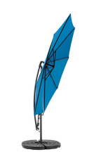 10' Offset Hanging Market Patio Umbrella w/Easy Tilt Adjustment, Base Not Included