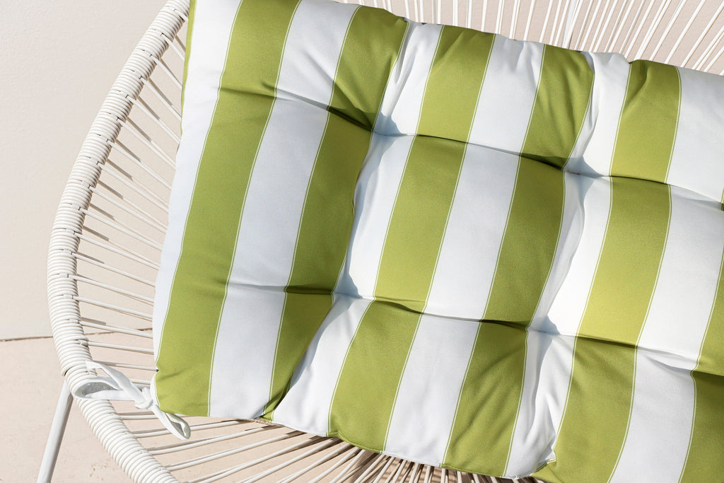 47" Tufted Outdoor Bench Cushion
