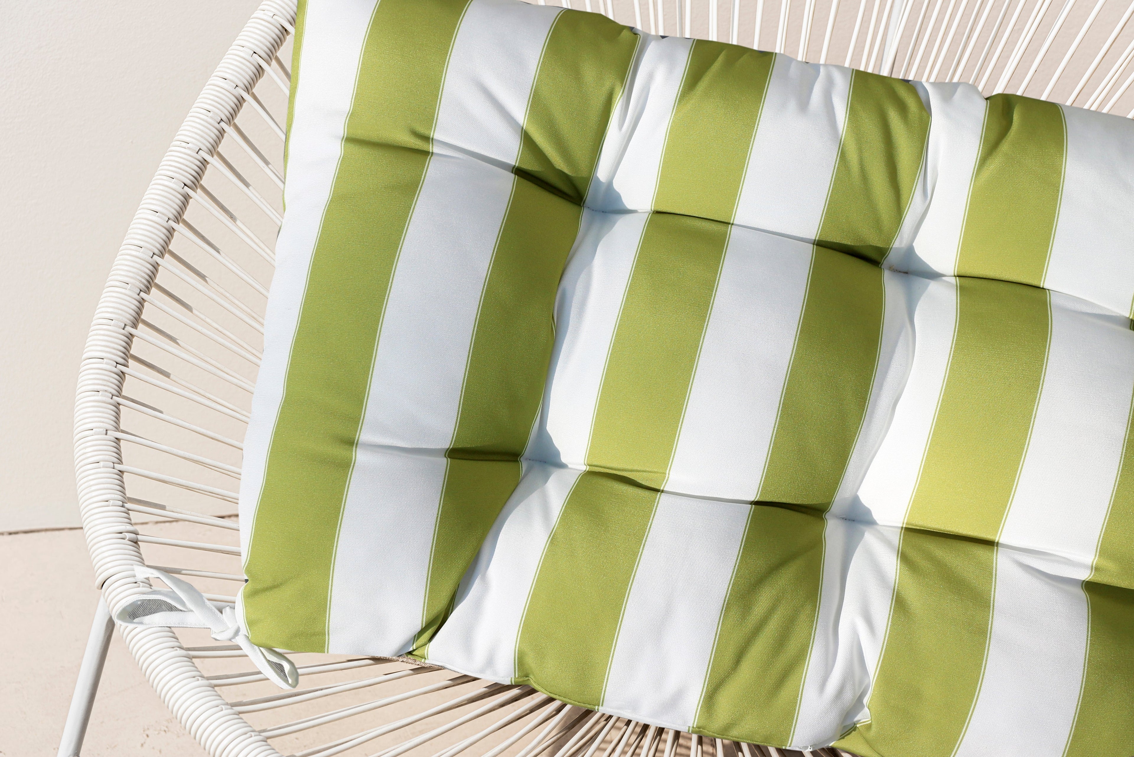 47" Tufted Outdoor Bench Cushion