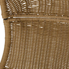 Berrien Outdoor/Indoor Wicker Hanging Swing Chair with 8-Foot Chain