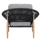 Cyril Outdoor Wicker Papasan Style Lounge Chair