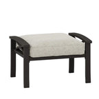 Marisol All-Weather 26" Metal Ottomans, Set of 2