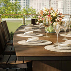 Urban 4' x 10' Oval Dining Table from LuxCraft
