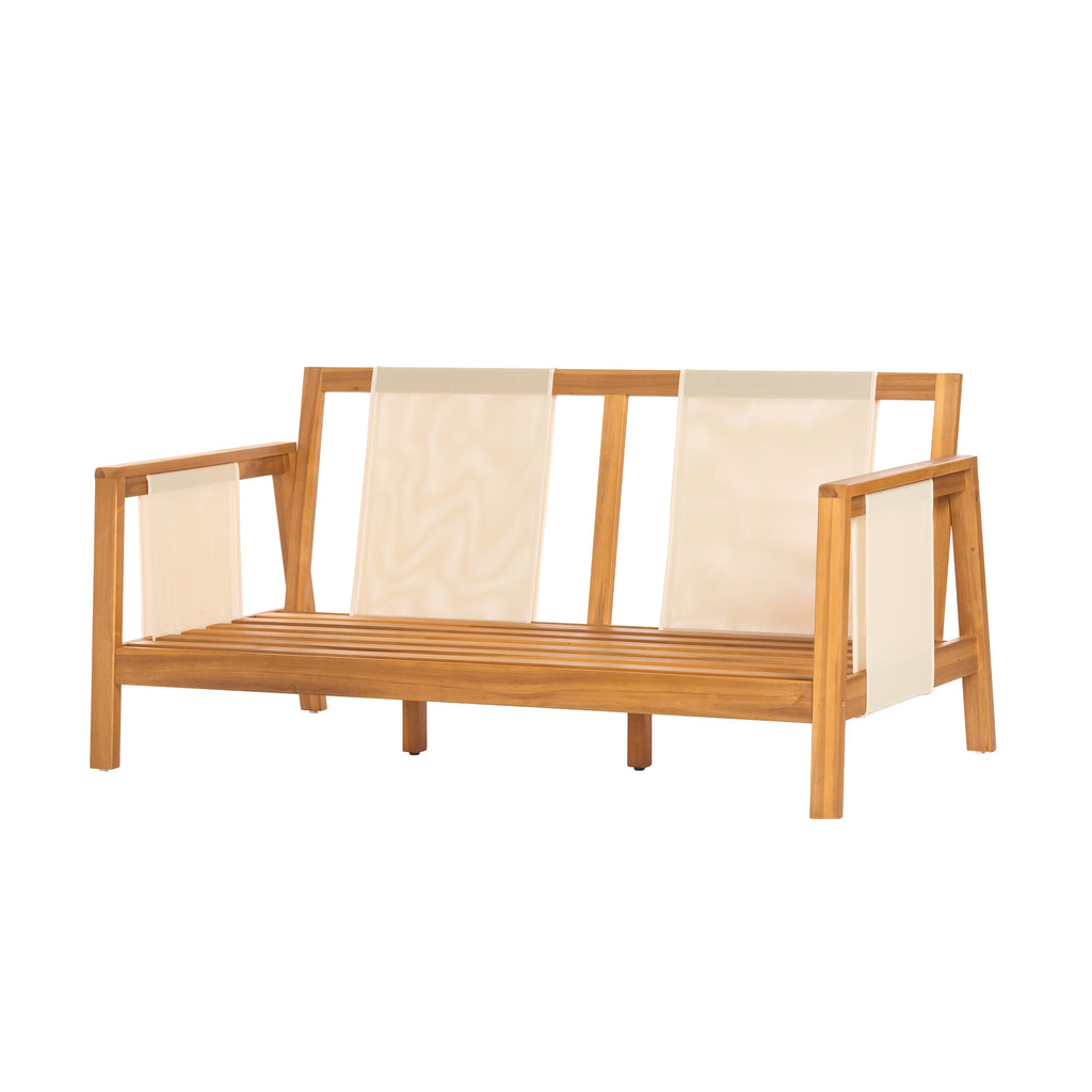 Khali 4 Piece Acacia Wood Outdoor Set