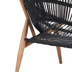Cyril Outdoor Wicker Papasan Style Lounge Chair