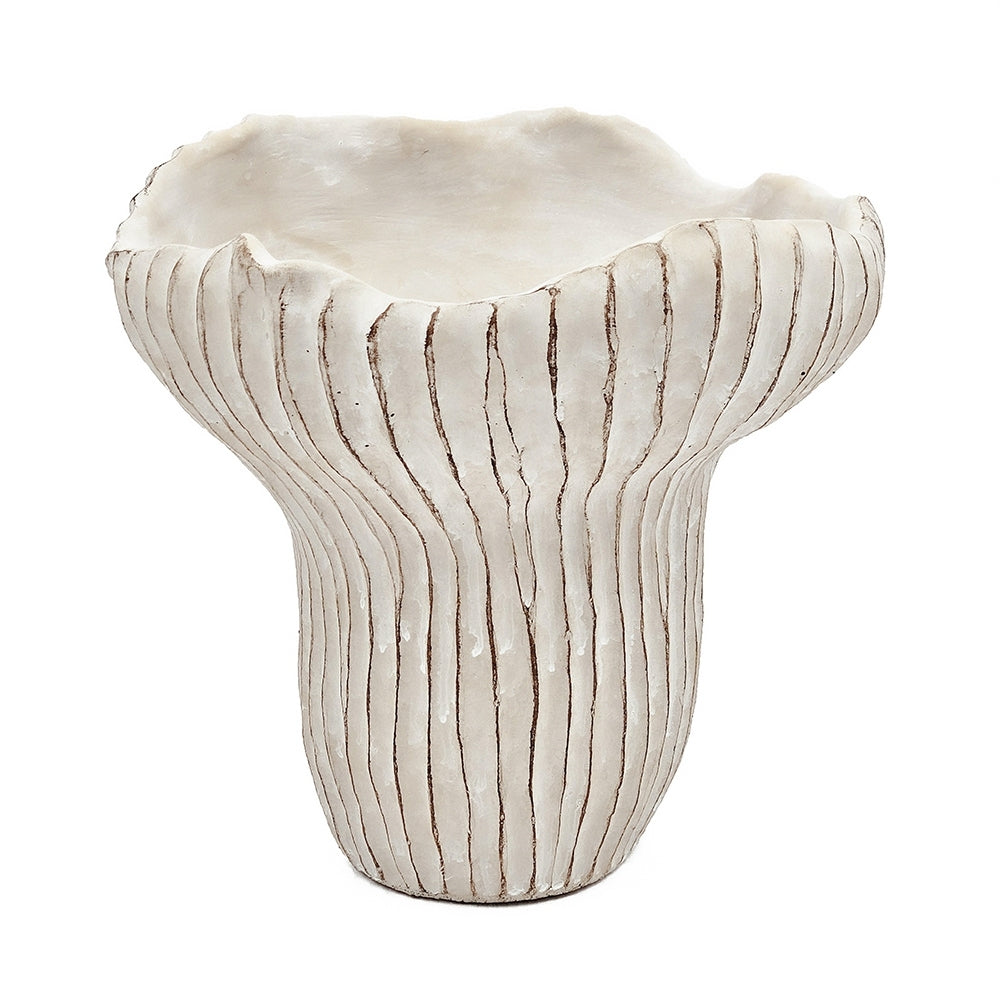 Coral Planter with Textured Finish