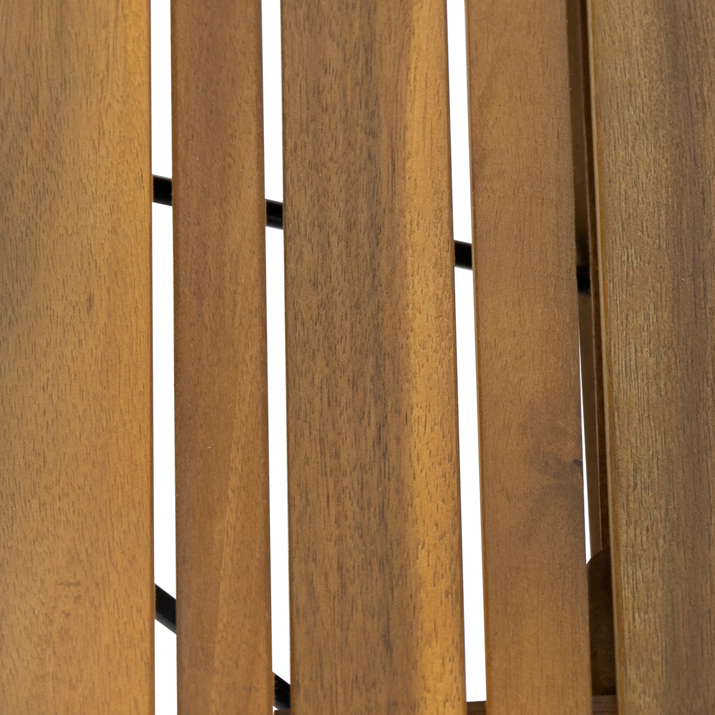 Kyoto Outdoor Foldable Side Table with Slat Design
