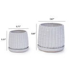 Vale Handmade Ceramic Planter, Set of 2