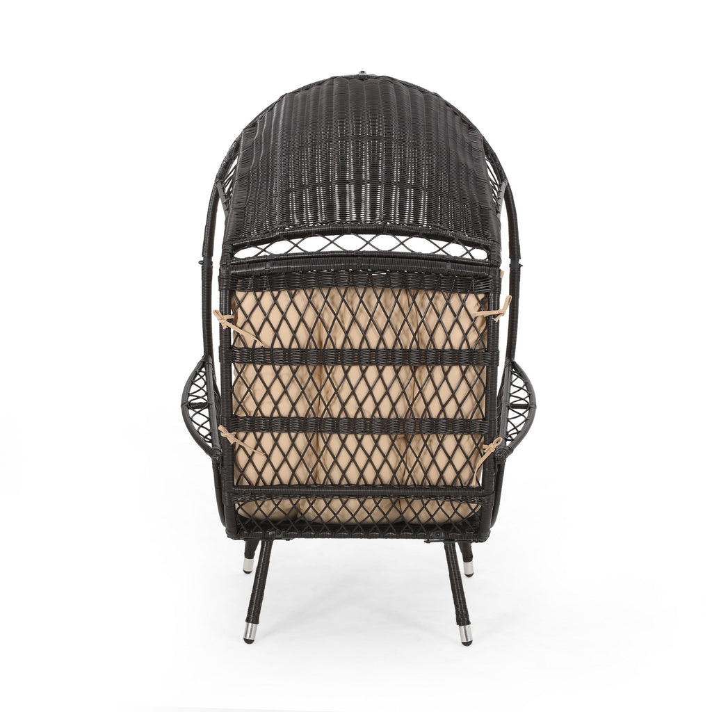 Doris Outdoor Wicker Standing Basket Chair