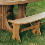 52" Table Bench from LuxCraft