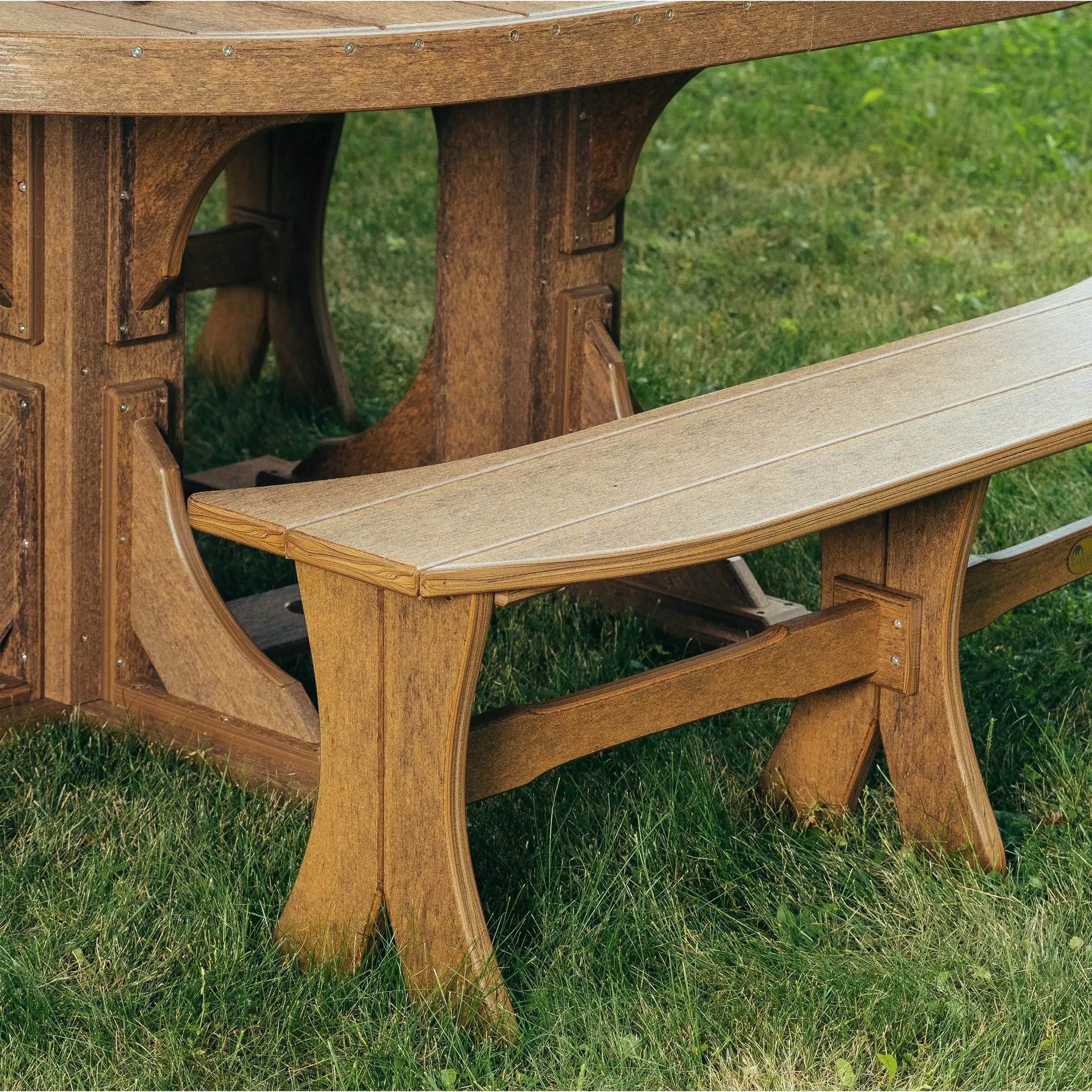 52" Table Bench from LuxCraft