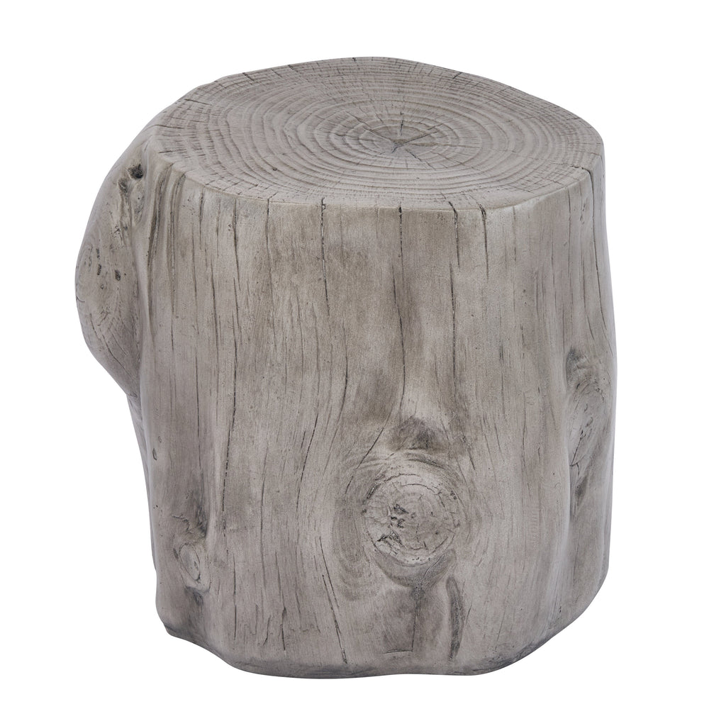 Tree Stump Outdoor Side Table