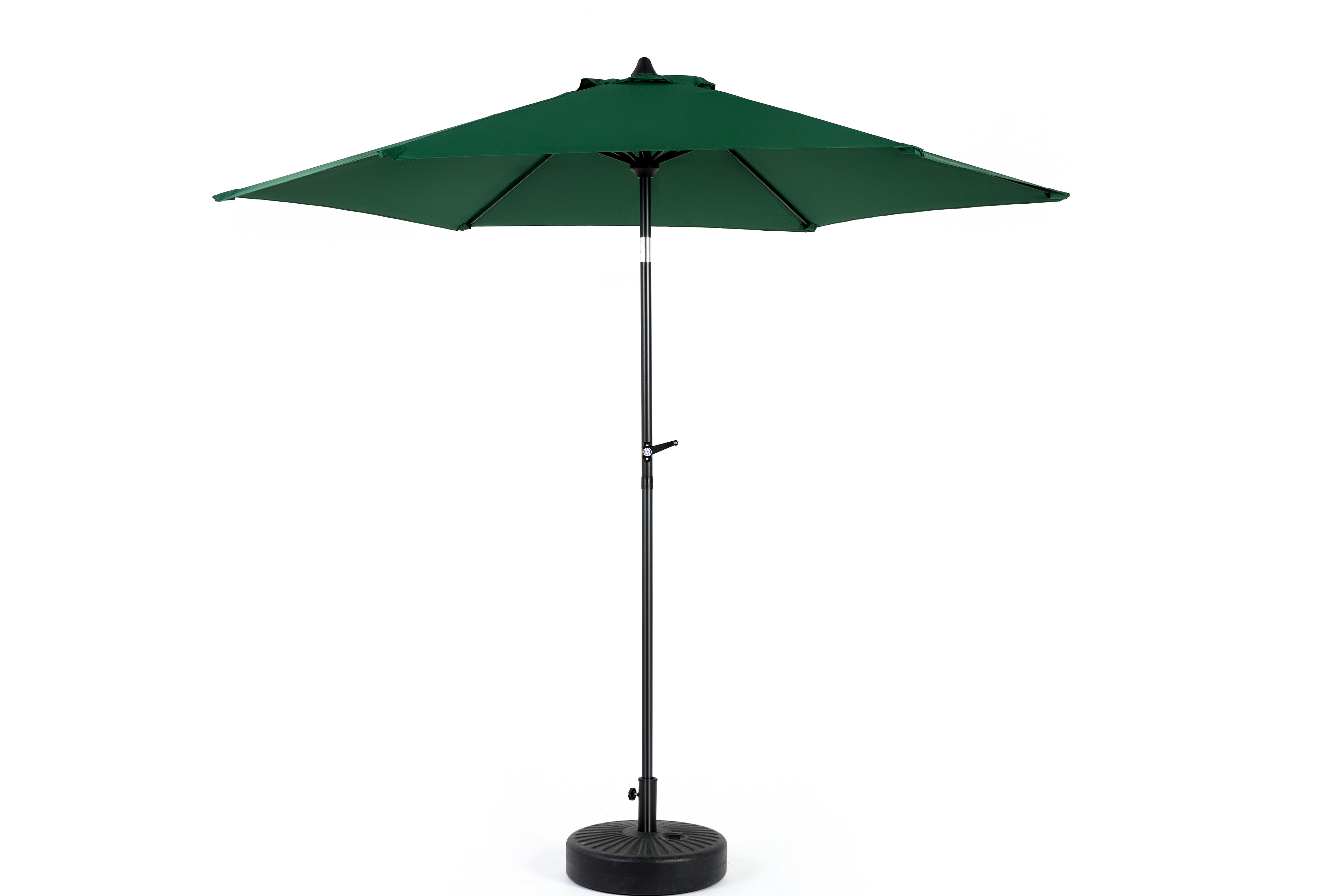 9' Outdoor Patio Umbrella Outdoor Table Umbrella with Push Button Tilt and Crank, Base Not Included