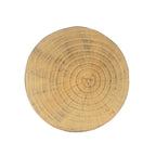 Outdoor Hollow Side Table with Wood-like Texture