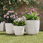 Lightweight Matte Textured Outdoor Planter
