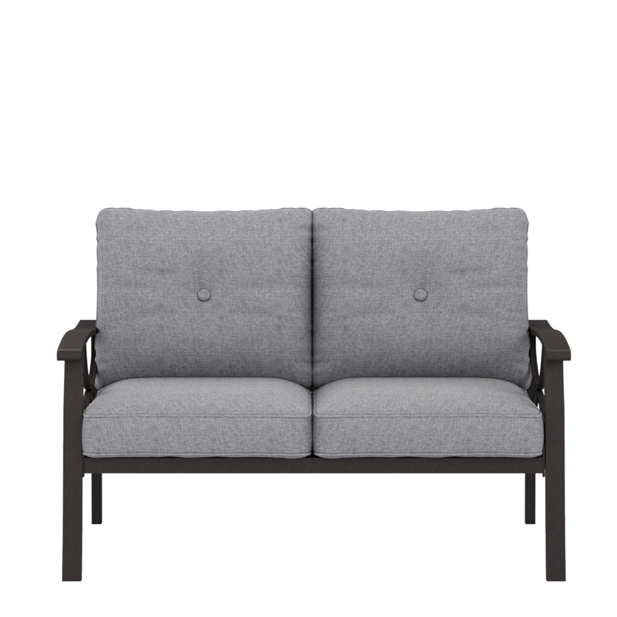 Marisol 48" All-Weather Metal Loveseat