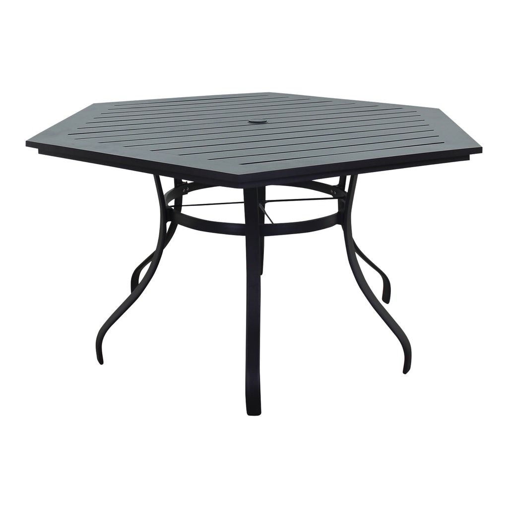 Dublin Brown Sling Spring Patio Dining Sets