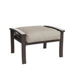 Marisol All-Weather 26" Metal Ottomans, Set of 2
