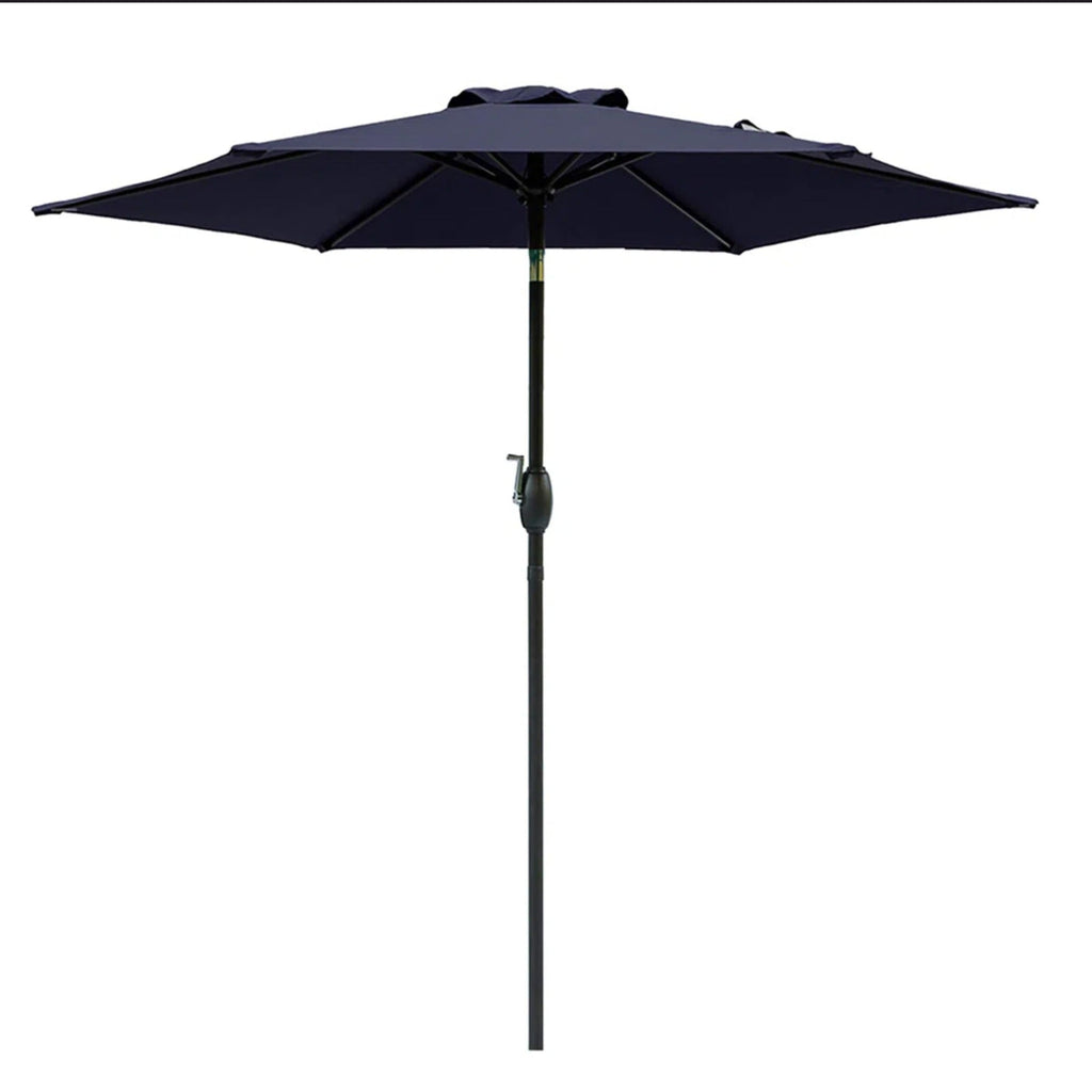 7.5 Feet Market Umbrella with Crank Lift & Tilt, Base Not Included