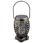 Zen Garden Solar Flicker Flame Lantern