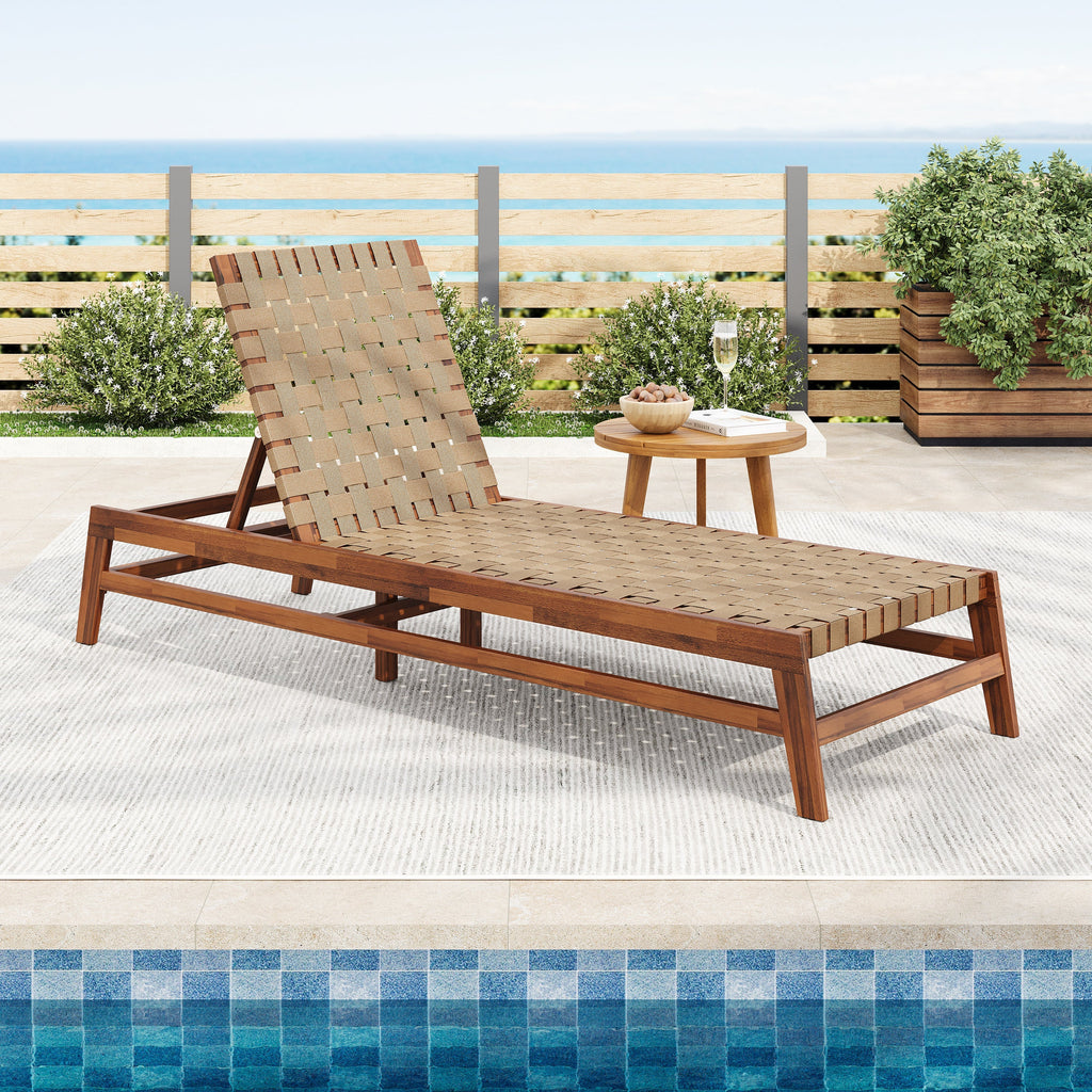 Isla Marina Outdoor Rope Chaise Lounge