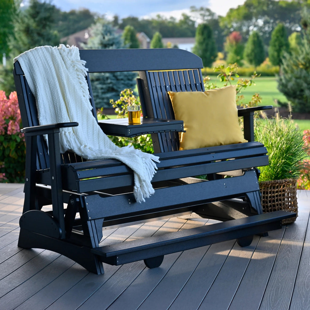 5' Classic Balcony Glider from LuxCraft