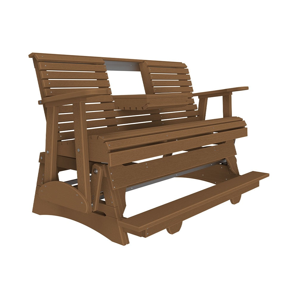 5' Plain Balcony Glider from LuxCraft