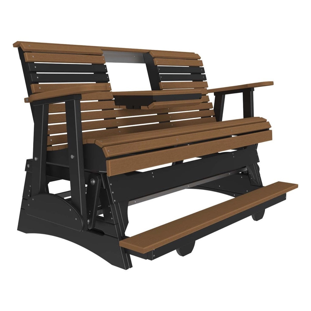 5' Plain Balcony Glider from LuxCraft