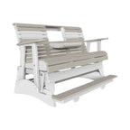 5' Plain Balcony Glider from LuxCraft
