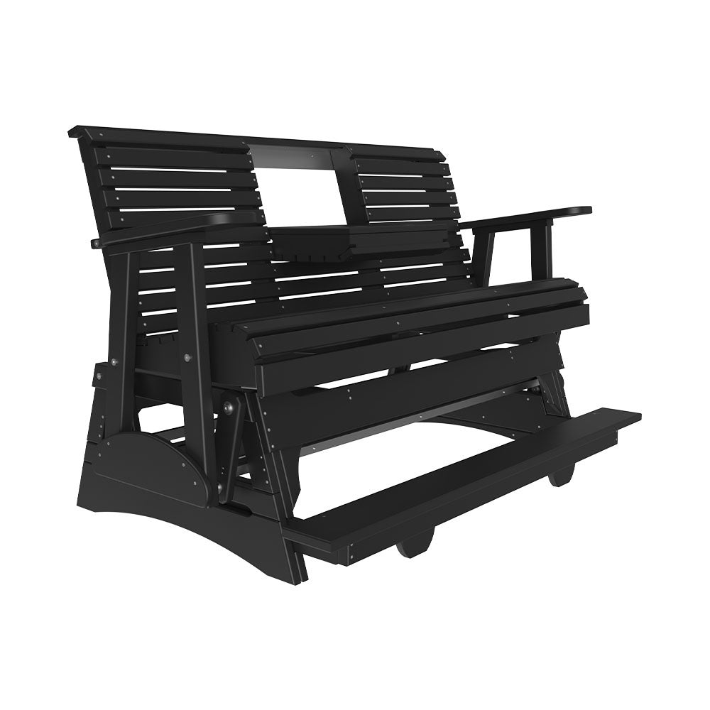 5' Plain Balcony Glider from LuxCraft