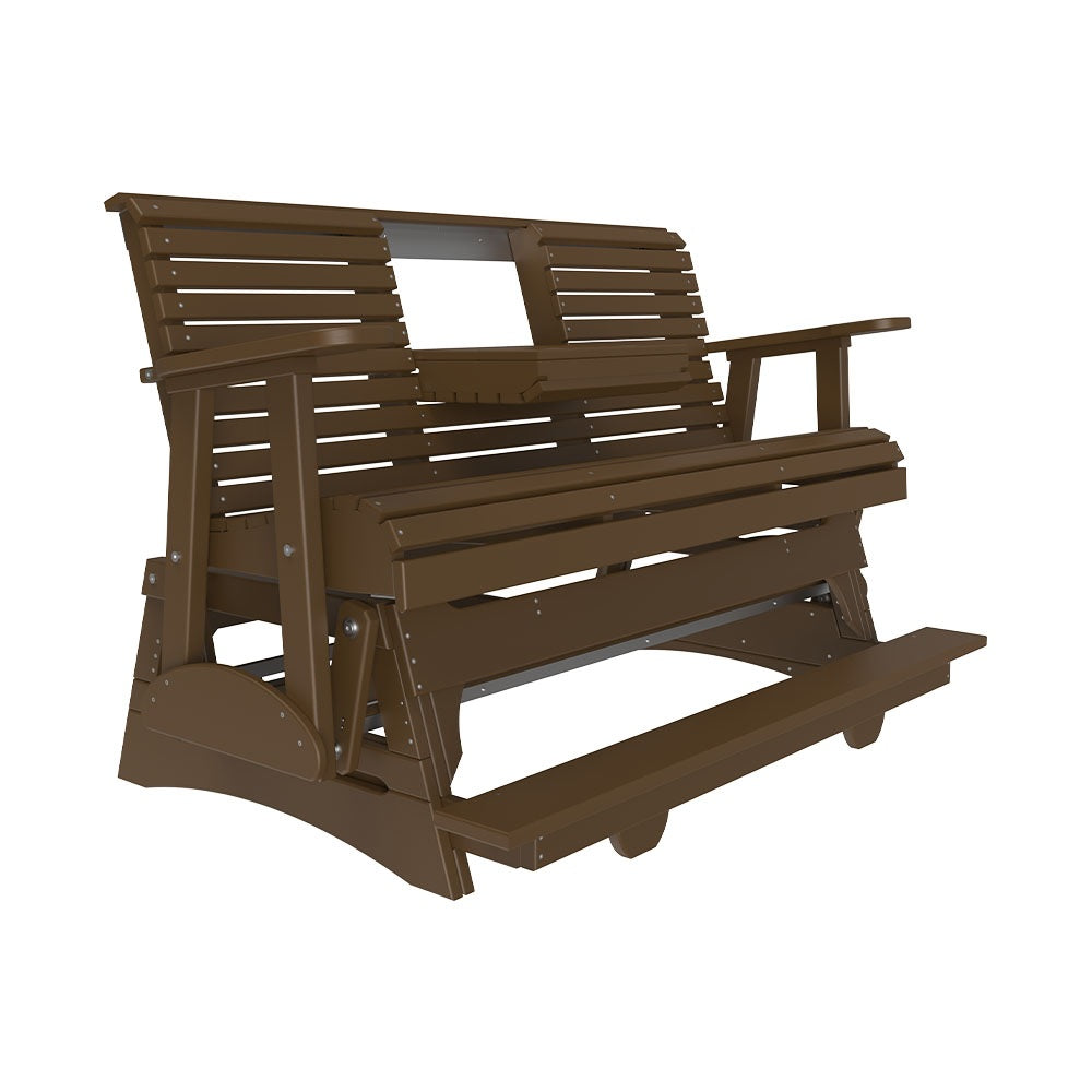 5' Plain Balcony Glider from LuxCraft