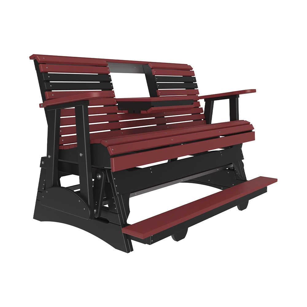 5' Plain Balcony Glider from LuxCraft
