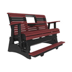 5' Plain Balcony Glider from LuxCraft