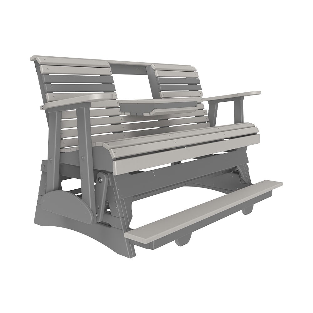 5' Plain Balcony Glider from LuxCraft