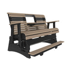 5' Plain Balcony Glider from LuxCraft