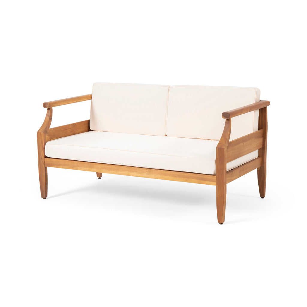 Aston 2 Piece Outdoor Patio Conversation Seating Set