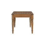 Islewood 2 Piece Acacia Wood Outdoor Loveseat & Coffee Table Set