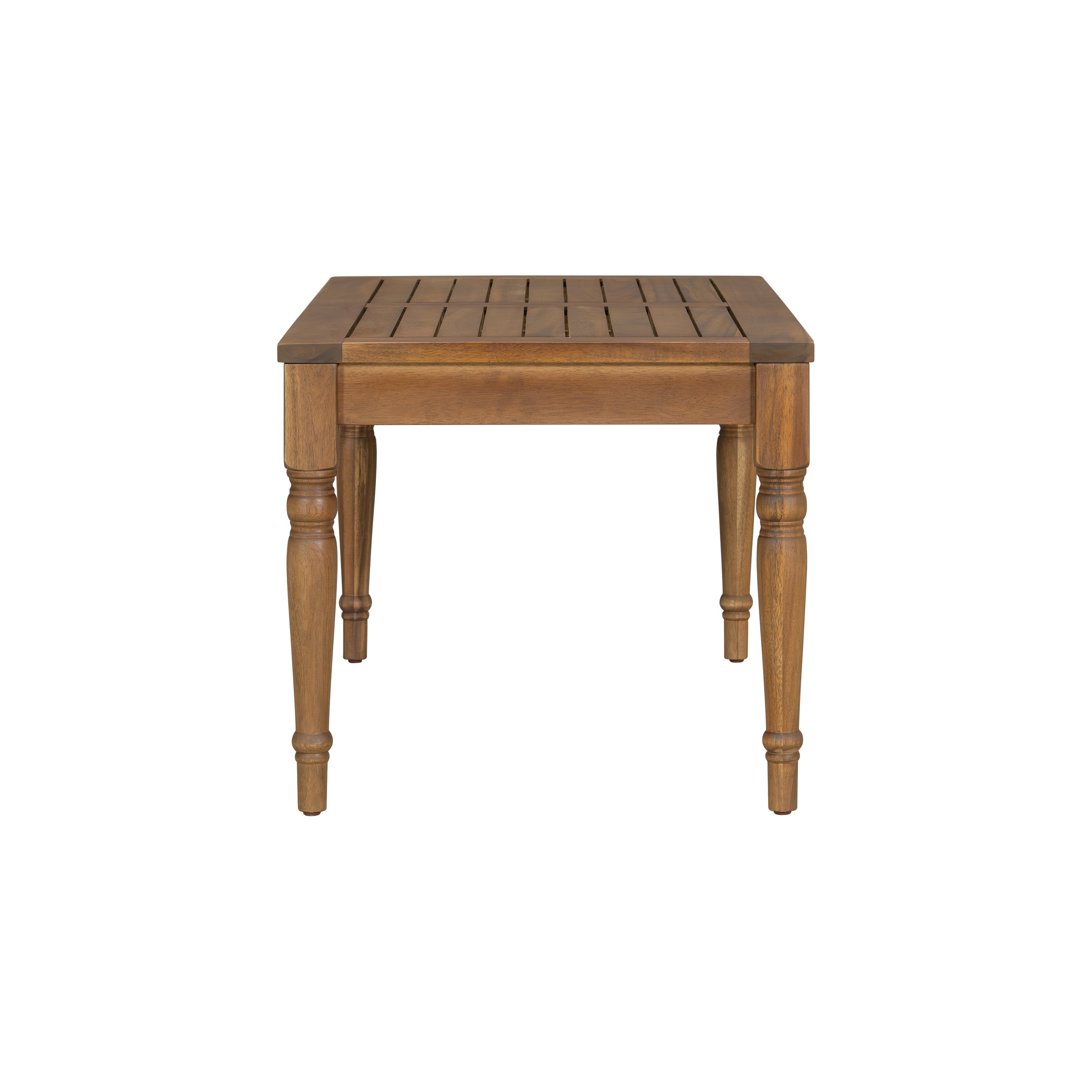 Islewood 2 Piece Acacia Wood Outdoor Loveseat & Coffee Table Set