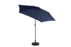 9' Outdoor Patio Umbrella Outdoor Table Umbrella with Push Button Tilt and Crank, Base Not Included