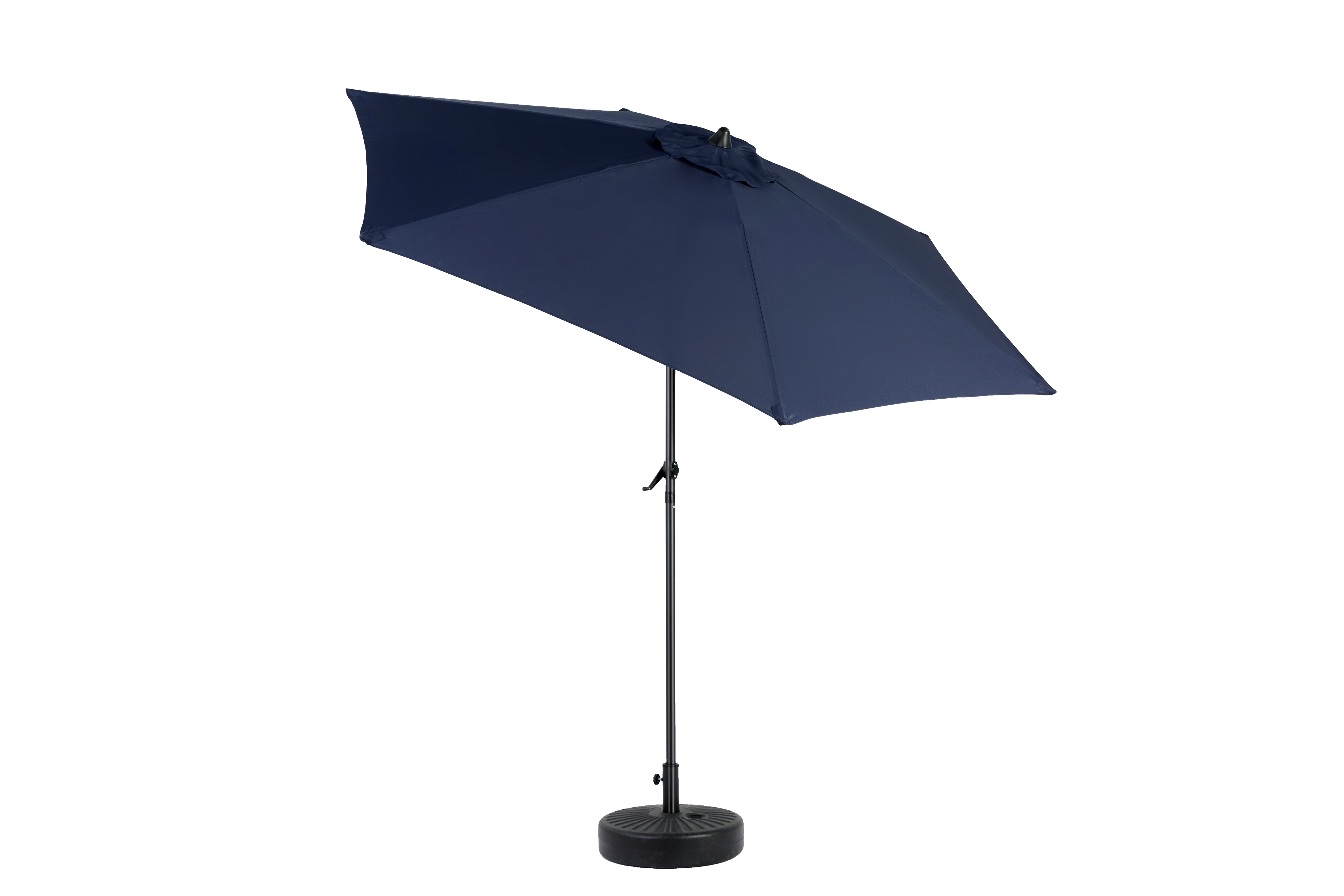9' Outdoor Patio Umbrella Outdoor Table Umbrella with Push Button Tilt and Crank, Base Not Included