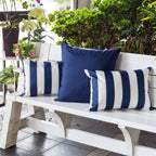 Horizon Stripe Outdoor Lumbar Pillow
