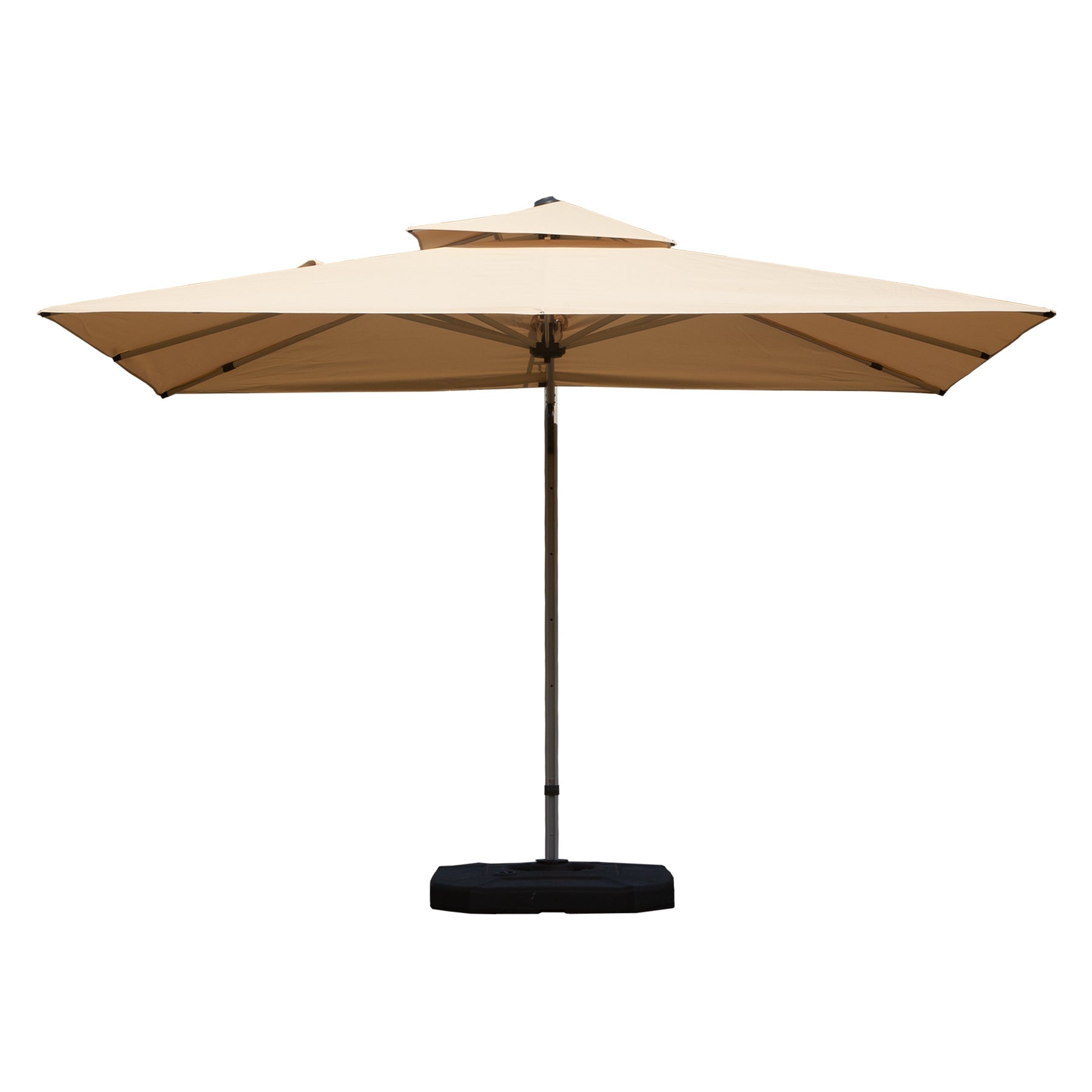 9'x 11' Rectangle Cantilever Umbrella with Center Pole, Base Not Included