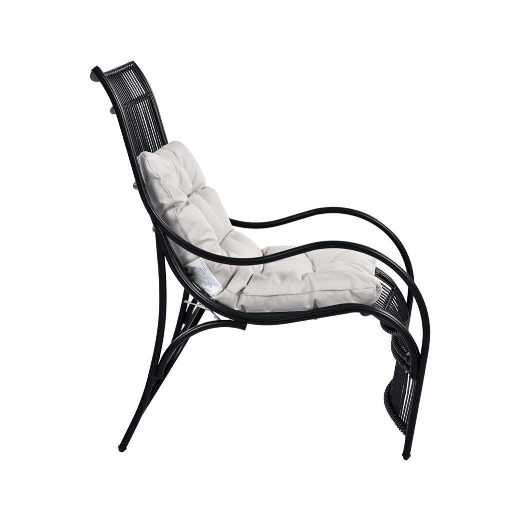 3 Pieces Wicker Outdoor Patio Furniture Set