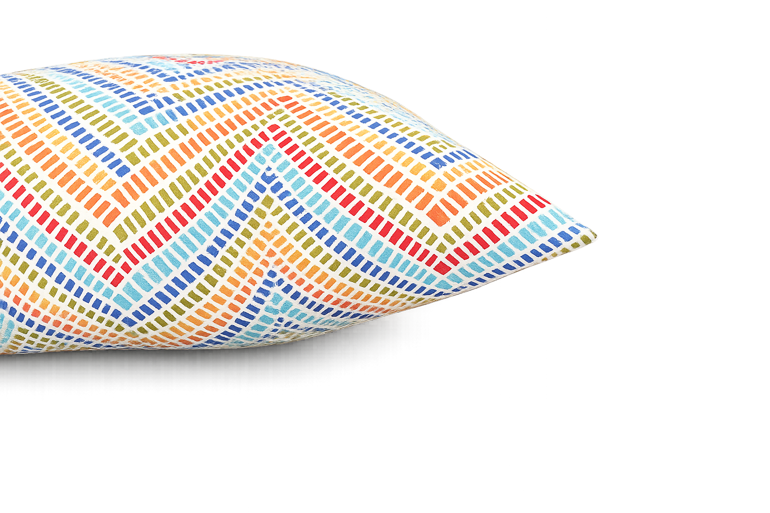 Summer Chevron 18x18 Waterproof & Fade-Resistant Outdoor Throw Pillows, Set of 2