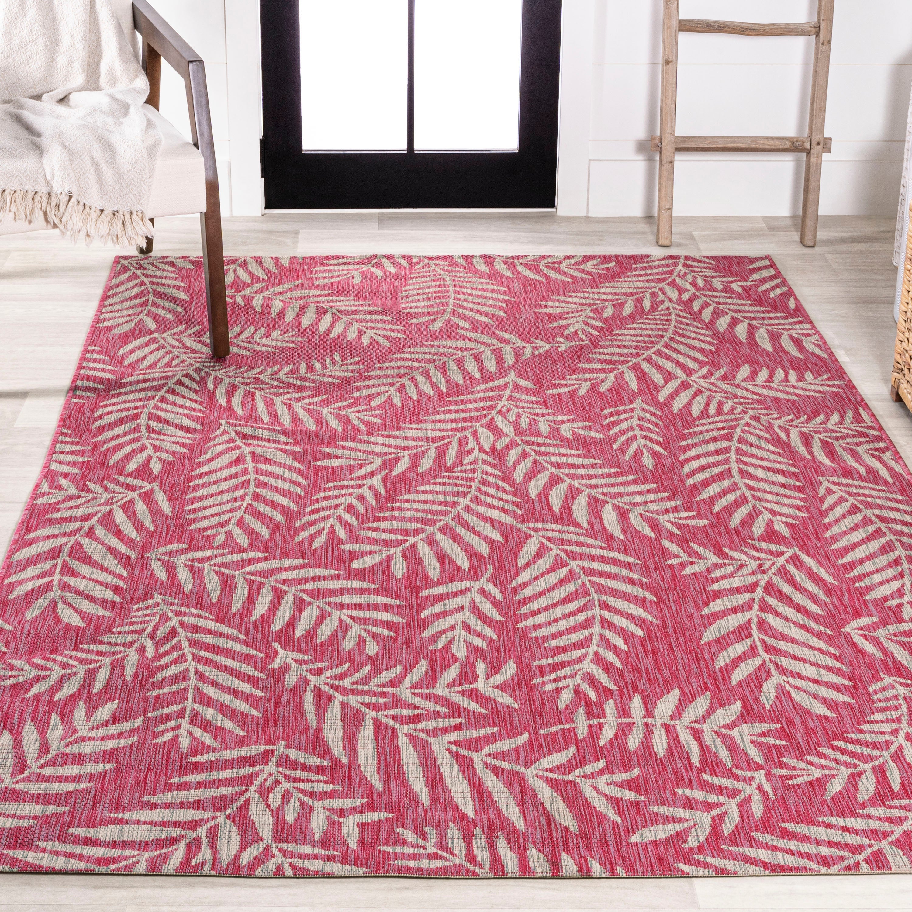 Nevis Palm Frond Indoor/Outdoor Area Rug